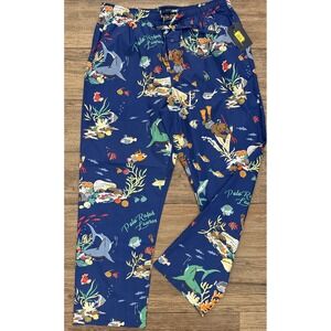 Polo Ralph Lauren lounge pants diving Bear sharks all over print XL